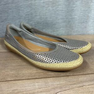 Clarks Collection Women's Soft Cushion Slip On Flats Boho